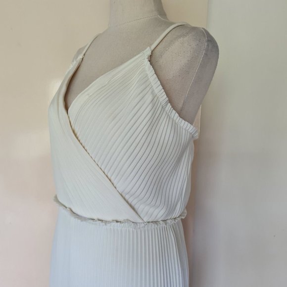 Bec And Bridge Sleeveless Pleated Midi Dress Sz 10 - Picture 3 of 4